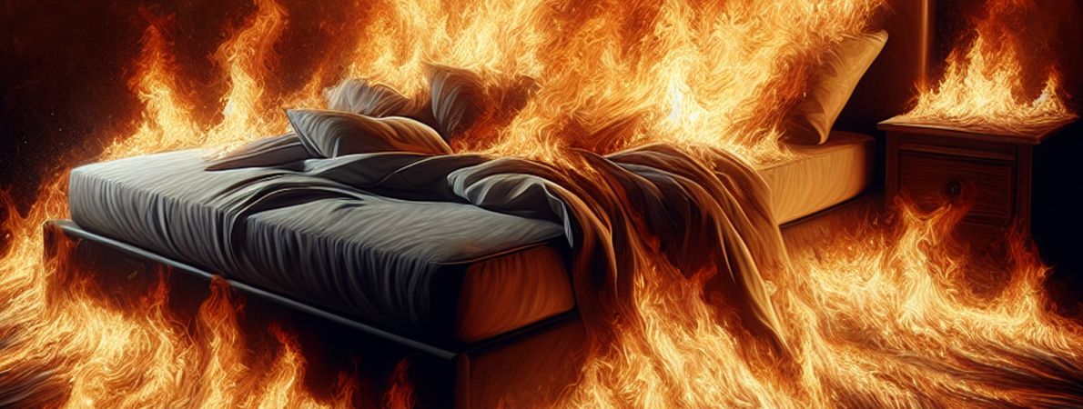 feuerfeste Bettwäsche